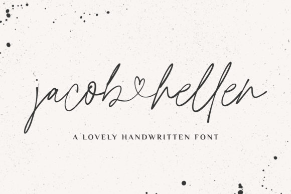 Jacob & Hellen Font Poster 1