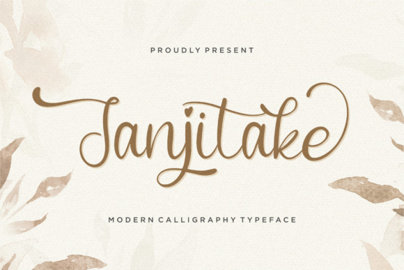 Janjitake Font