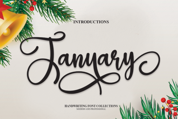 January Font January Font Poster 1