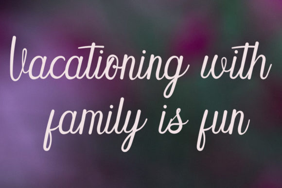 January Font Poster 3