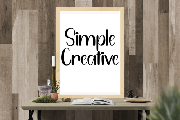 January Font Poster 4