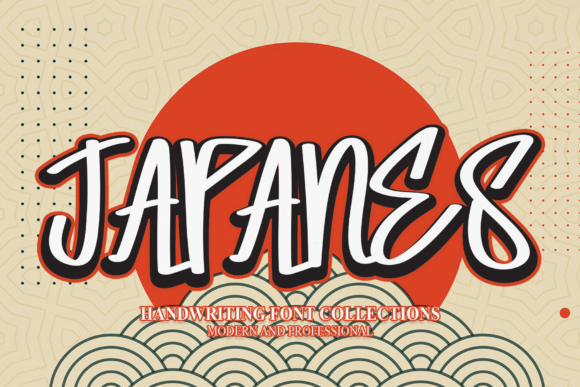 Japanes Font Poster 1