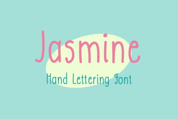 Jasmine Font Poster 1