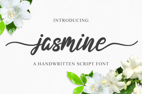 Jasmine Font Poster 1