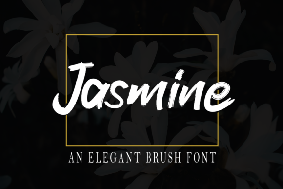 Jasmine Font Poster 1