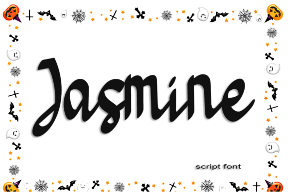 Jasmine Font Poster 1