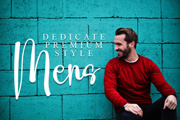Jastine Font Poster 4