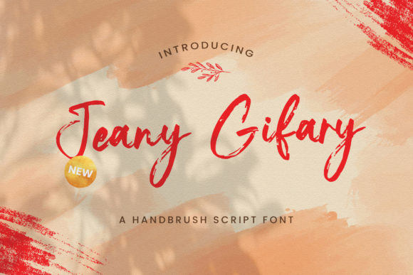 Jeany Gifary Font Poster 1