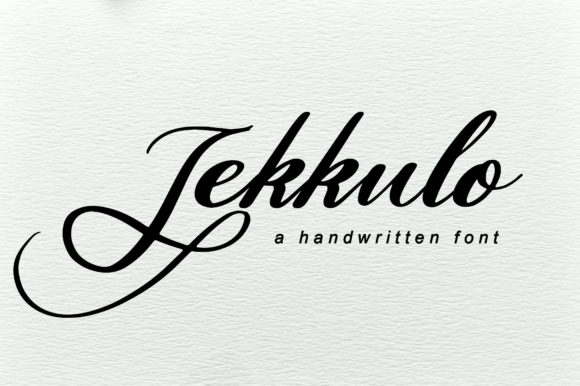 Jekkulo Font Poster 1