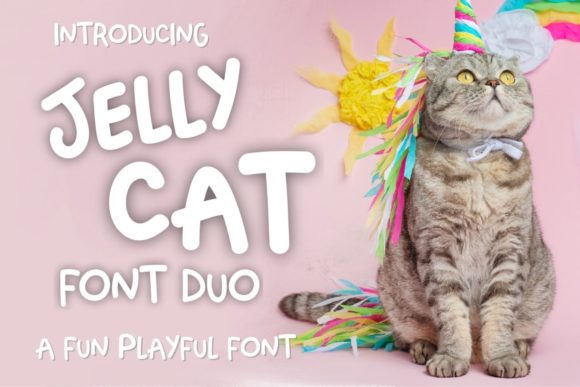 Jelly Cat Font Poster 1