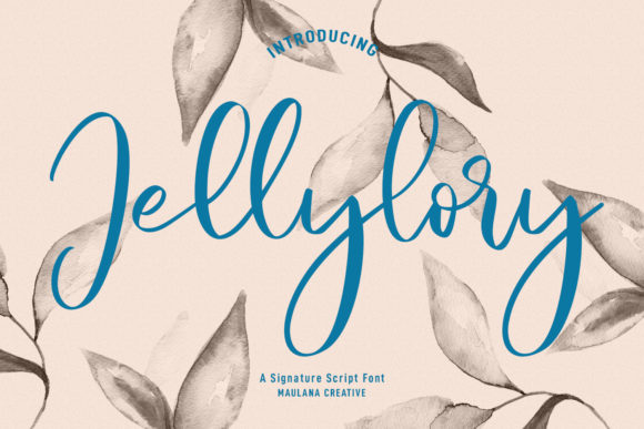 Jellylory Font Poster 1