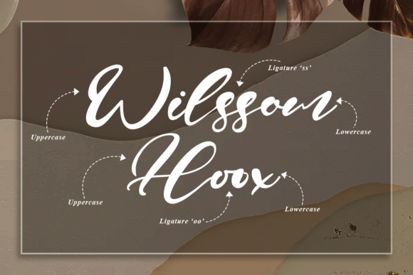 Jenny Parker Font Poster 2