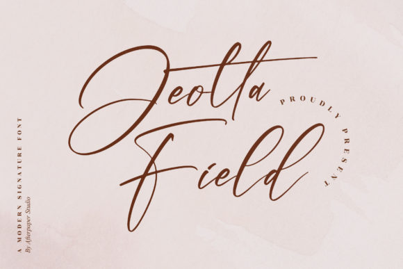 Jeotta Field Font