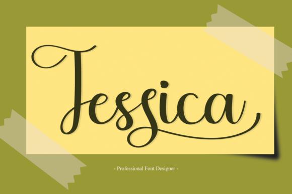 Jessica Font Poster 1