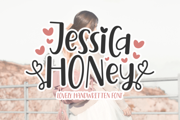 Jessica Honey Font Jessica Honey Font Poster 1