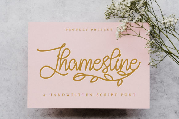 Jhamesline Font