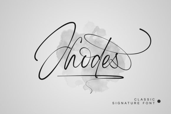 Jhodes Font Poster 1