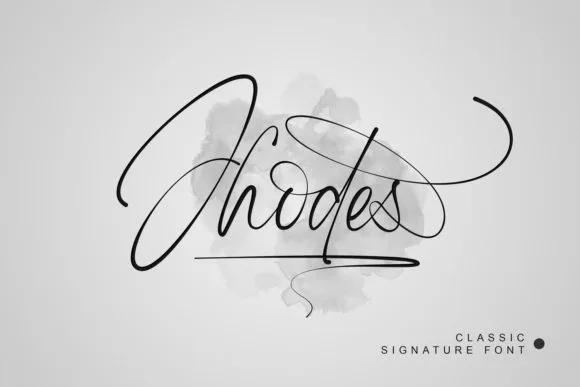 Jhodes Font Jhodes Font Poster 1