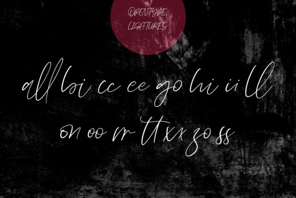 Jillianson Font Poster 9