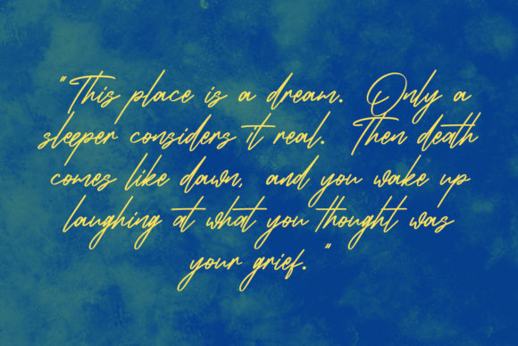 Jillstone Font Poster 2
