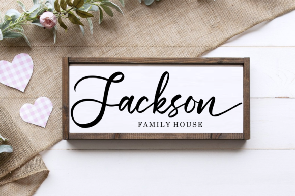 Jimscript Font Poster 6
