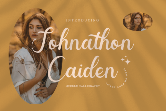 Johnathon Caiden Font Poster 1