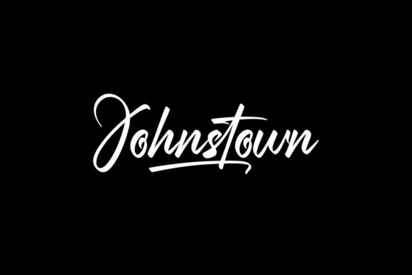 Johnstown Font Poster 2