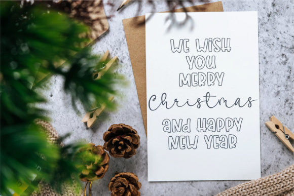Jolly Christmas Font Poster 14