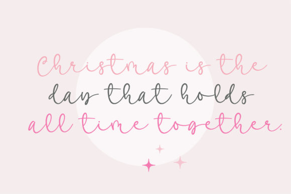 Jolly Christmas Font Poster 9
