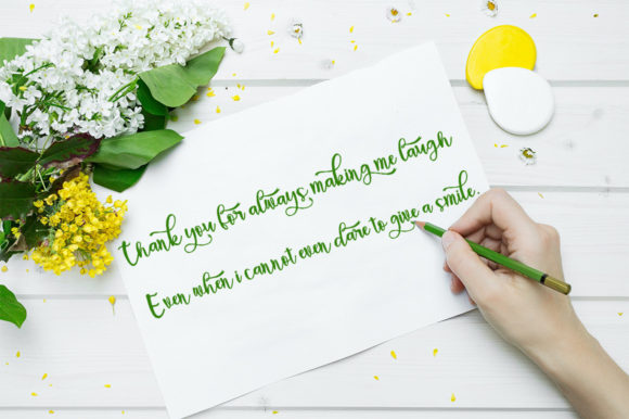 Jolycia Font Poster 2