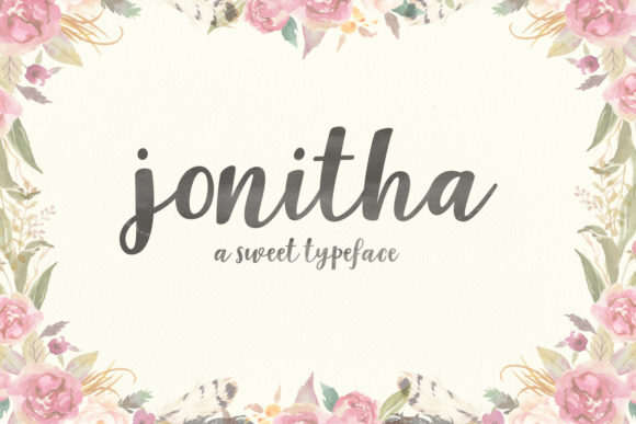 Jonitha Font Poster 1