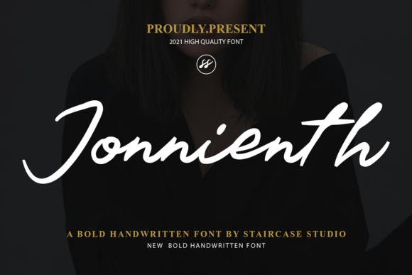 Jonnienth Font Poster 1