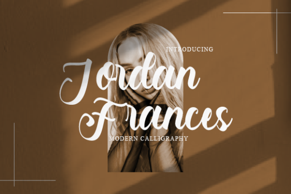 Jordan Frances Font Poster 1