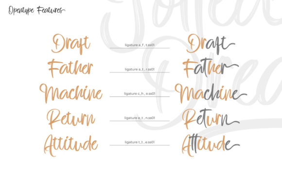 Jotted Dream Font Poster 8