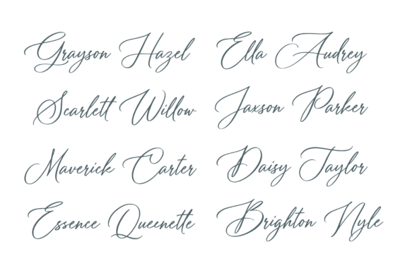 Journey of Night Font Poster 8