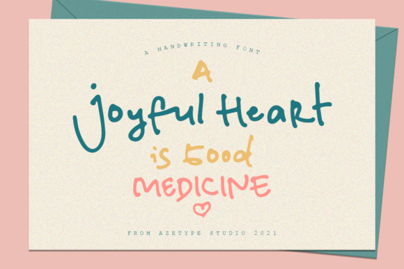 Joyful Heart Font Poster 1