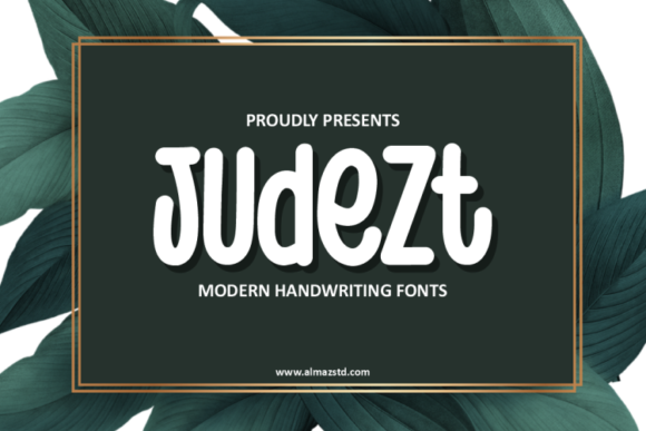 Judezt Font Poster 1