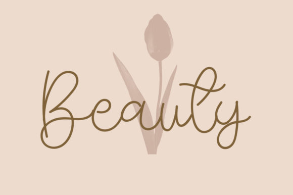 Julia Girl Font Poster 3