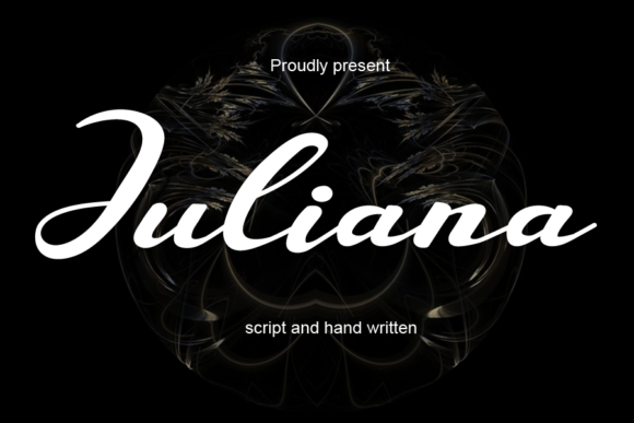 Juliana Font Juliana Font Poster 1