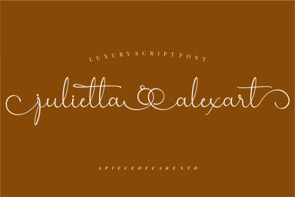 Julietta Alexart Font Poster 1