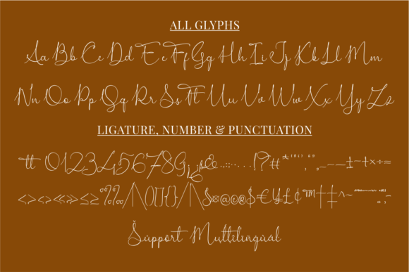 Julietta Alexart Font Poster 4