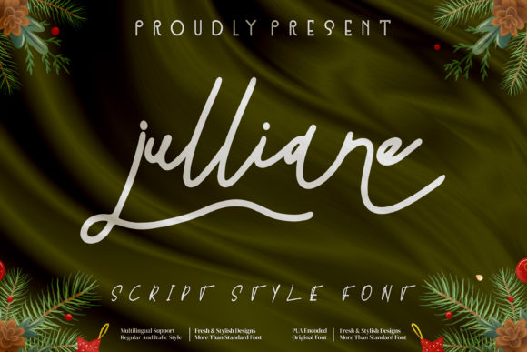 Julliane Font Poster 1