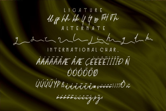 Julliane Font Poster 7