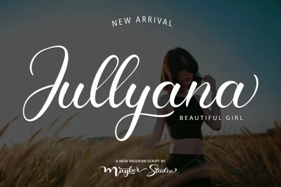 Jullyana Font Jullyana Font Poster 1