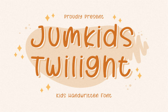 Jumkids Twilight Font Poster 1