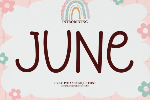 June Font Poster 1