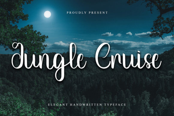 Jungle Cruise Font Poster 1