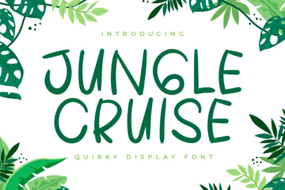 Jungle Cruise Font Poster 1