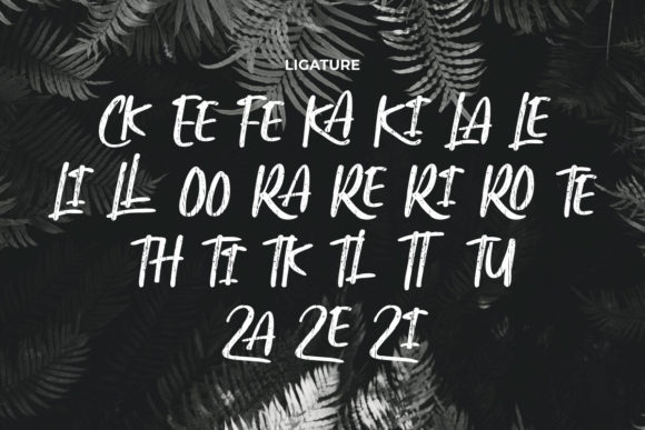 Jungle Queen Font Poster 5