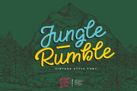 Jungle Rumble Font